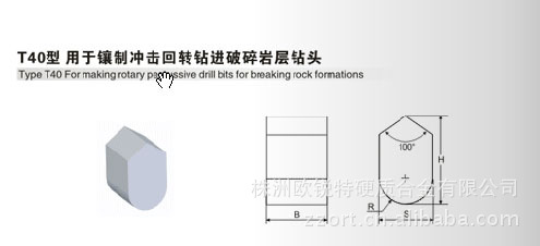 专业定制 非标异型硬质合金 矿用球齿截煤齿