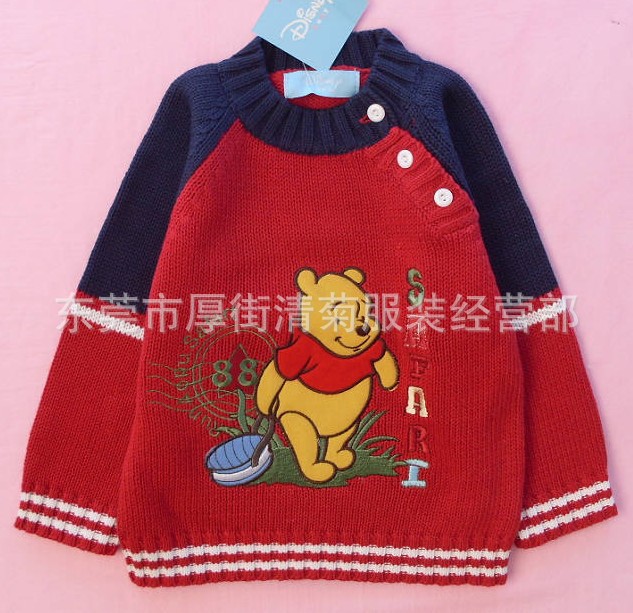 2012秋装儿童<em>毛衣</em> <em>宝宝</em>毛线衣 <em>米奇图案</em>男女童