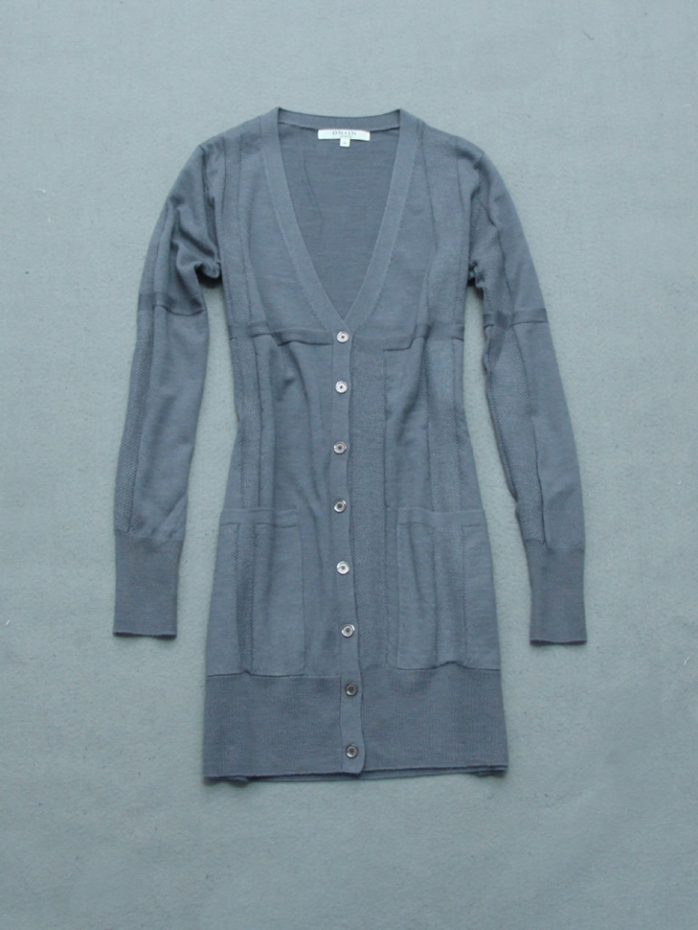 批发采购女式毛衣-镂空<em>高端中长款羊毛开衫</em>长