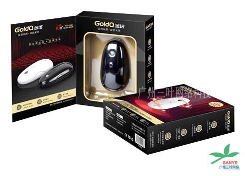 金培 V8 激光无线鼠标 电子教鞭红外线鼠标 4D