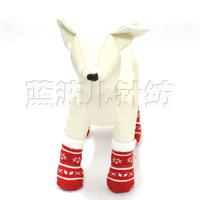 圣诞节系列花边狗娃 宠物用品 宠物服饰 蓝波儿