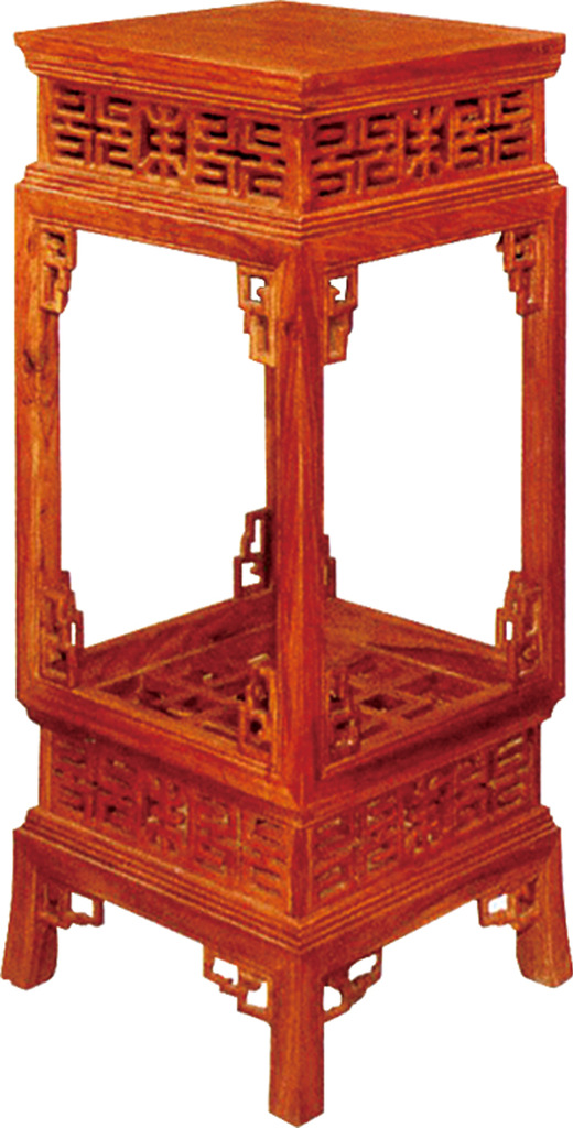 【高档实木家具、古典家具之花几】效果色家具蜜糖图片