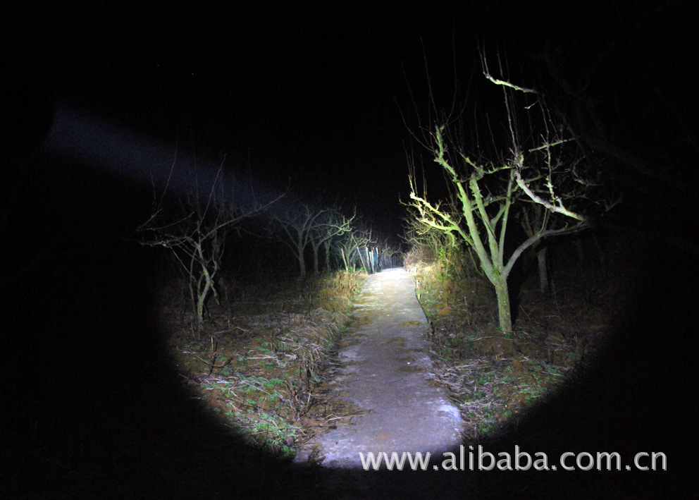 【UltraFire神火 C8强光手电筒 CREE LED 五档