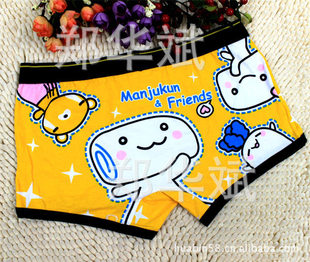 Z060小馒头迪士尼<em>外贸</em>韩版卡通男士<em>义乌内裤</em>