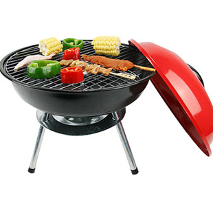 户外烧烤架 家用木炭小苹果烧烤炉 烧烤取暖 球形圆形烤炉 bbq