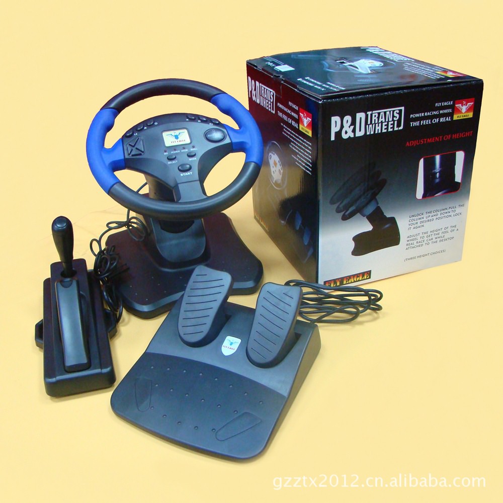 游戏机及周边-畅销产品 PS2 FE-8288带震动方