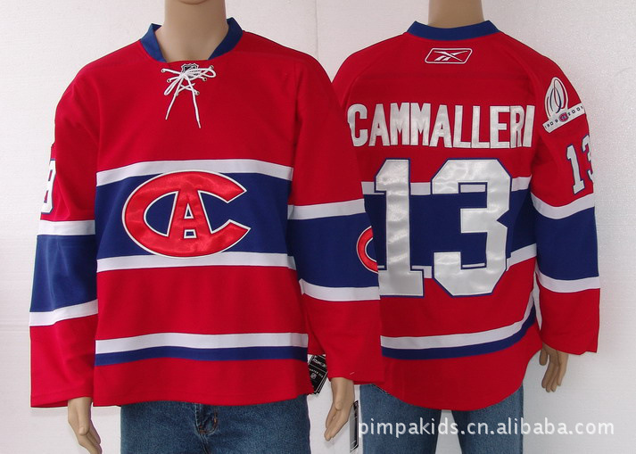 【NHL 曲棍球球衣 Montreal Canadiens 蒙特利