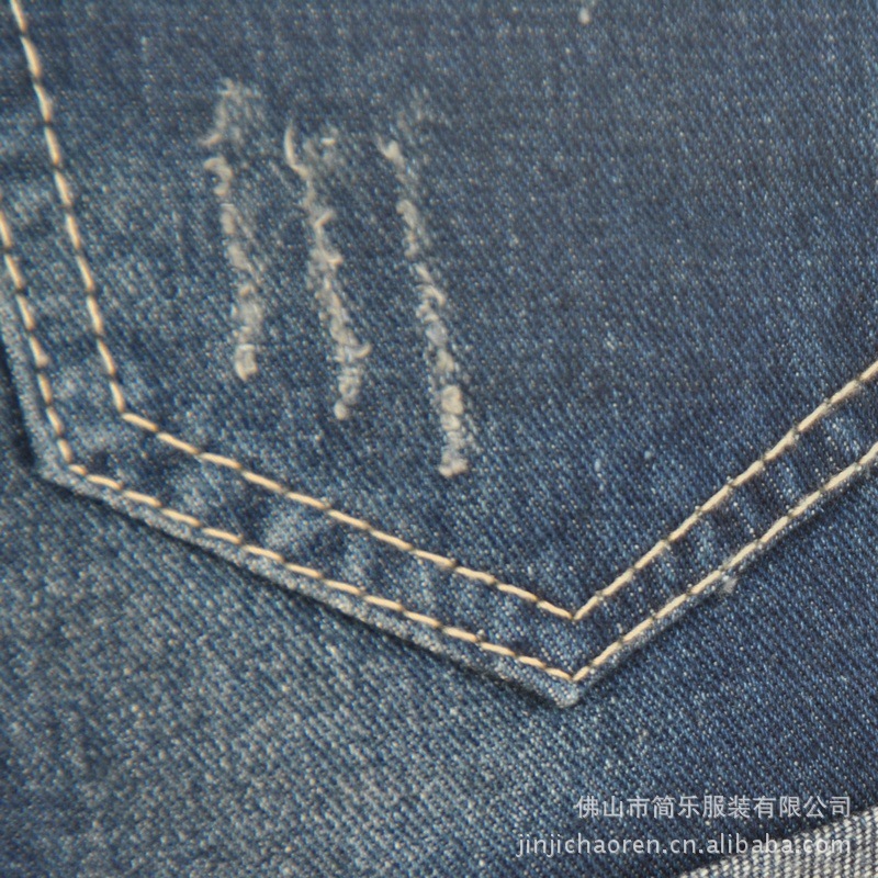 夏季韩版外单原单女式<em>库存牛仔短裤</em>女裤破洞牛