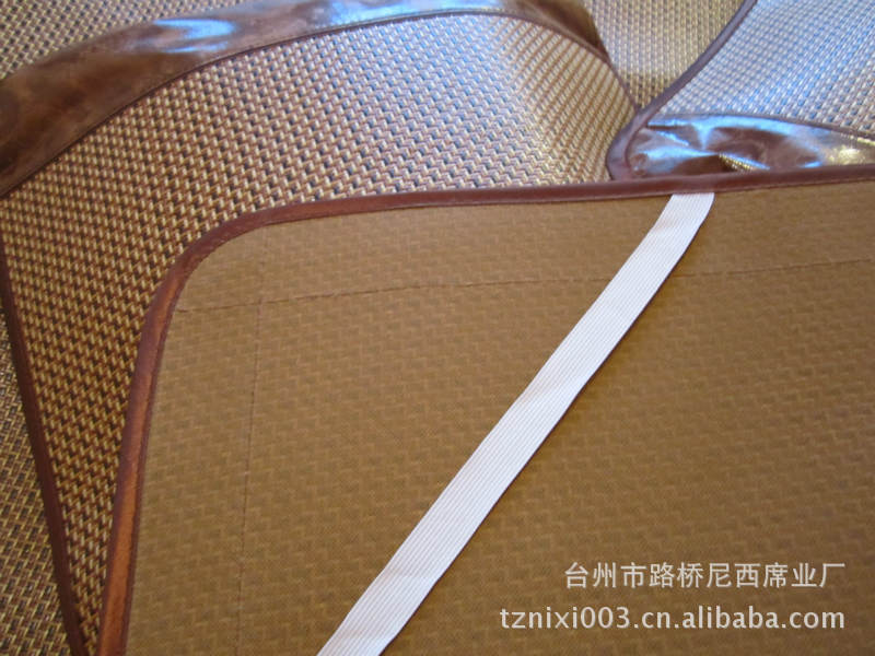 席 御藤席 贡藤席 凉席 三件套(2012绿斜条纹)1