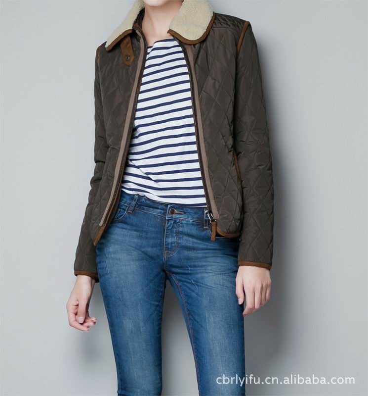 【2012欧美新款秋冻<em>棉服</em> <em>棉夹克</em> <em>女外套</em>】价格