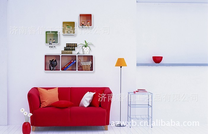 其他家具-目字 创意置物架 创意格子厂家 壁挂