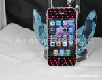 耐视优红色心型手机贴膜批发 iphone保护贴膜 苹果前后贴团购