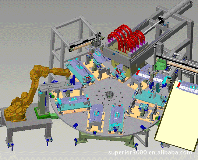 香港华基]提供设计,生产非标自动化设备