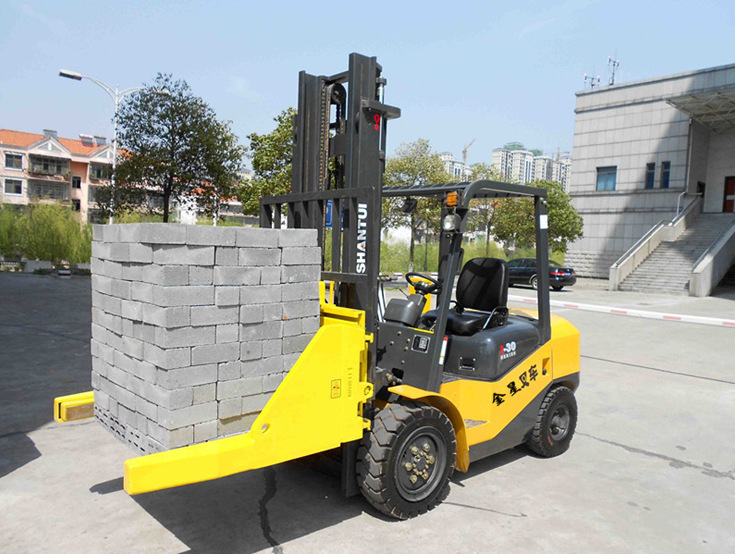 湖南叉车砖厂专用叉车 砖夹叉车 属具 小型叉车