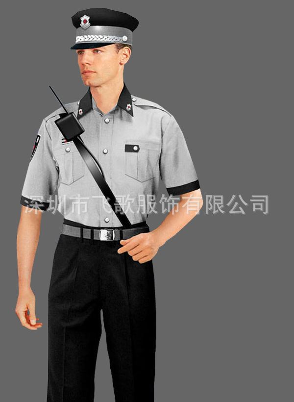 【保安服 工作服 制服套装 夏季工作服 工衣定做