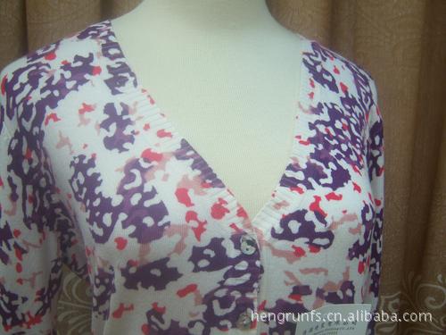 i淑女<em>欧洲款 女装</em>开衫印花毛衣 - i淑女<em>欧洲款 女</em>