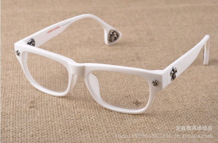 hromeHearts克罗心正品纯银板材眼镜架品牌眼