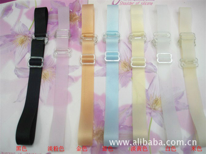 【硅胶透明隐形/印花/亮<em>粉肩带</em> <em>文胸</em>带 女性必备