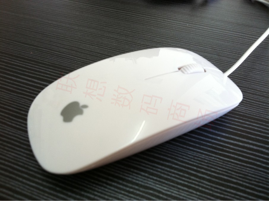 【秒购 有线苹果 鼠标 时尚 电光 鼠标 超薄型 鼠