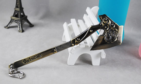 军事模型-军工品质 穿越火线模型 军用手斧模型