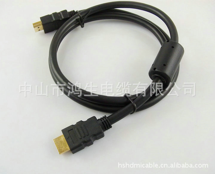 【鸿生热销hdmi cable hdmi1.4高清线 2.0米镀