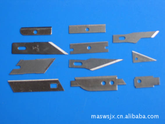 各种超薄异形刀片,不锈钢刀片,美工刀,非标刀片