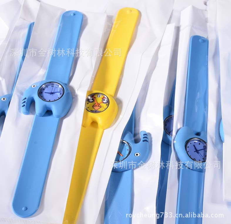 拍拍表 啪啪表 儿童手表<em>男孩女表</em> 卡通大鼻象啪