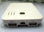 厂家直批HT5000毫安移动电源,手机ipone充电宝双USB接口