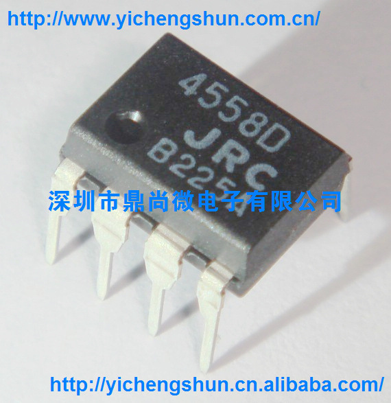4558 供应jrc品牌全新原装双路运算放大器芯片