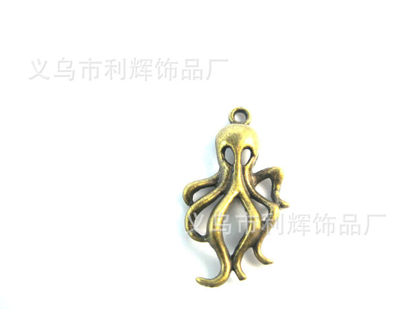 diy<em>饰品</em>配件<em>批发</em> 章鱼<em>挂件</em>吊坠 <em>毛衣</em>配件 A030
