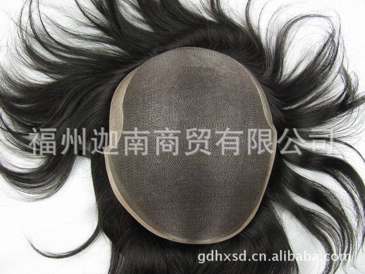 补发 补发块 发顶 补顶 片发 医疗补发 头套 手织补发 100%人发