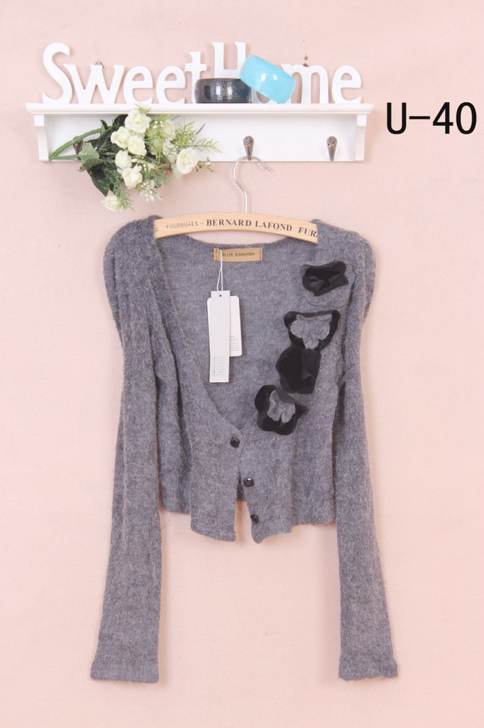 2012秋装新款女装韩版<em>针织衫开衫</em>外套<em>女款</em>秋