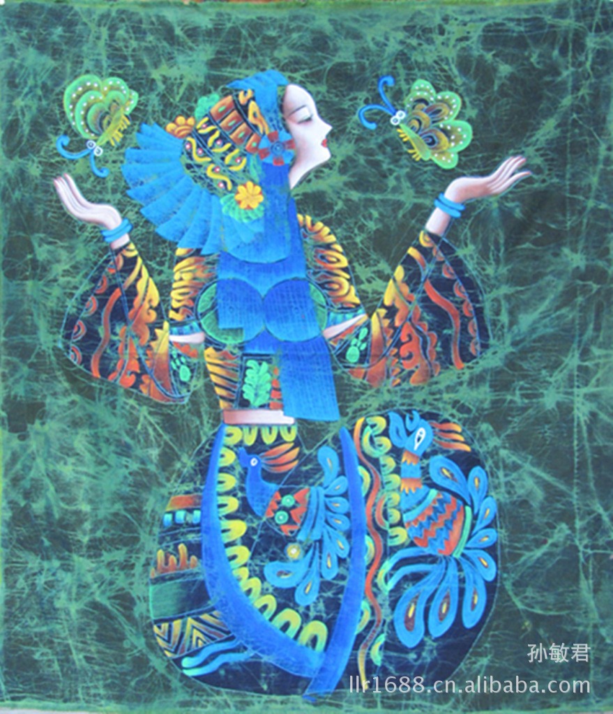 创作背景:蝴蝶,苗族最为崇拜的图腾之一.