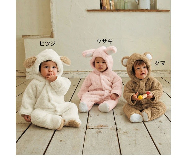 【【预定矩惠】婴儿宝宝冬季贵妃绒连体衣 可
