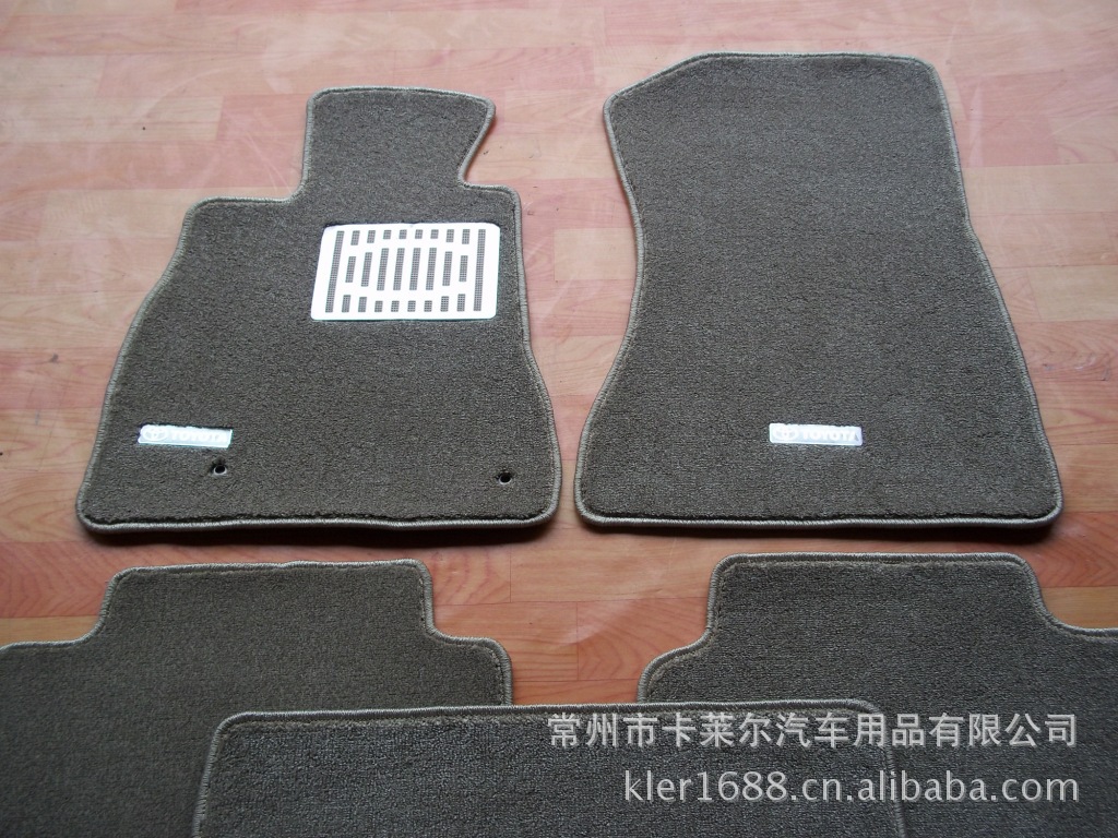 【丰田凯美瑞汽车脚垫RAV4加厚防毛脚垫雅力