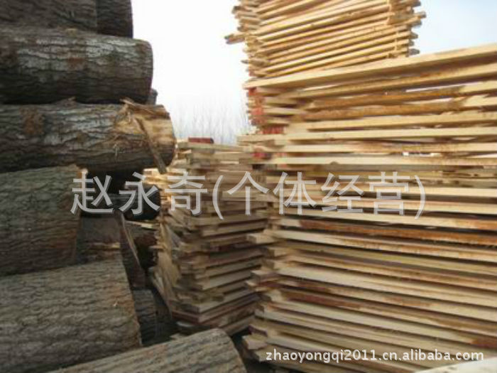 漯河杨树烘干实木家具板材 原木锯材实木家具