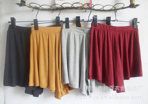 夏装<em>短裤批发女式短裤 莫代尔</em>裤裙 短裤热裤 大
