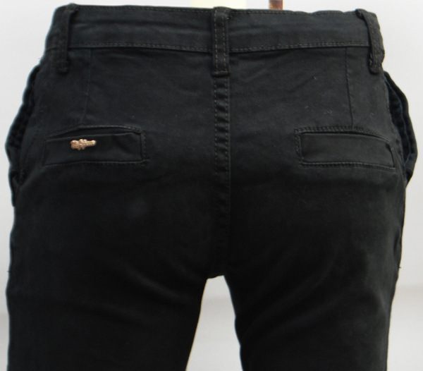 8509春装新款<em>女裤 流行色</em>军绿显瘦女式小脚牛