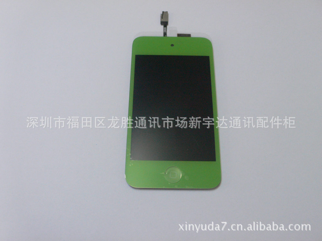 供應 ipod touch4  手機LCD顯示屏 蘋果總成 觸摸屏+液晶 綠色工廠,批發,進口,代購