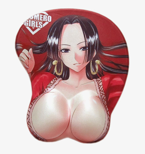 其他数码配件-立体<em>3D</em>动漫<em>美女</em>护腕大波鼠标垫