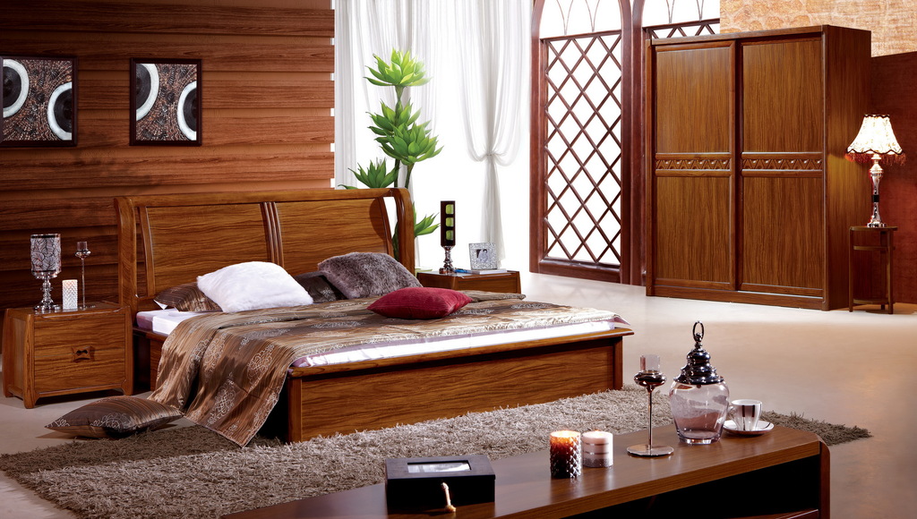 大款乌金木实木床 华师傅乌金木图片,大款乌金