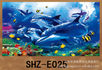 外贸出口佳品 PP防水餐垫 套装 6个餐垫+6个杯垫 SHZ-E25