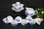 免费寄样 红瓷7头茶具 德化功夫茶具 青花茶具 红瓷7头茶具