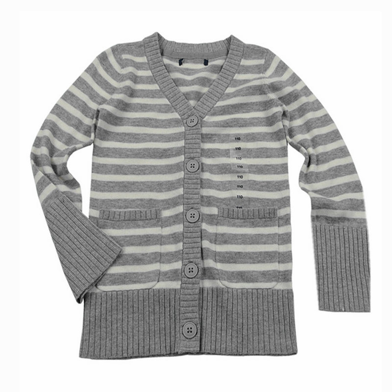 线15 无<em>领</em>、<em>和尚领 开衫</em> 纽扣 针织衫 新生儿/婴