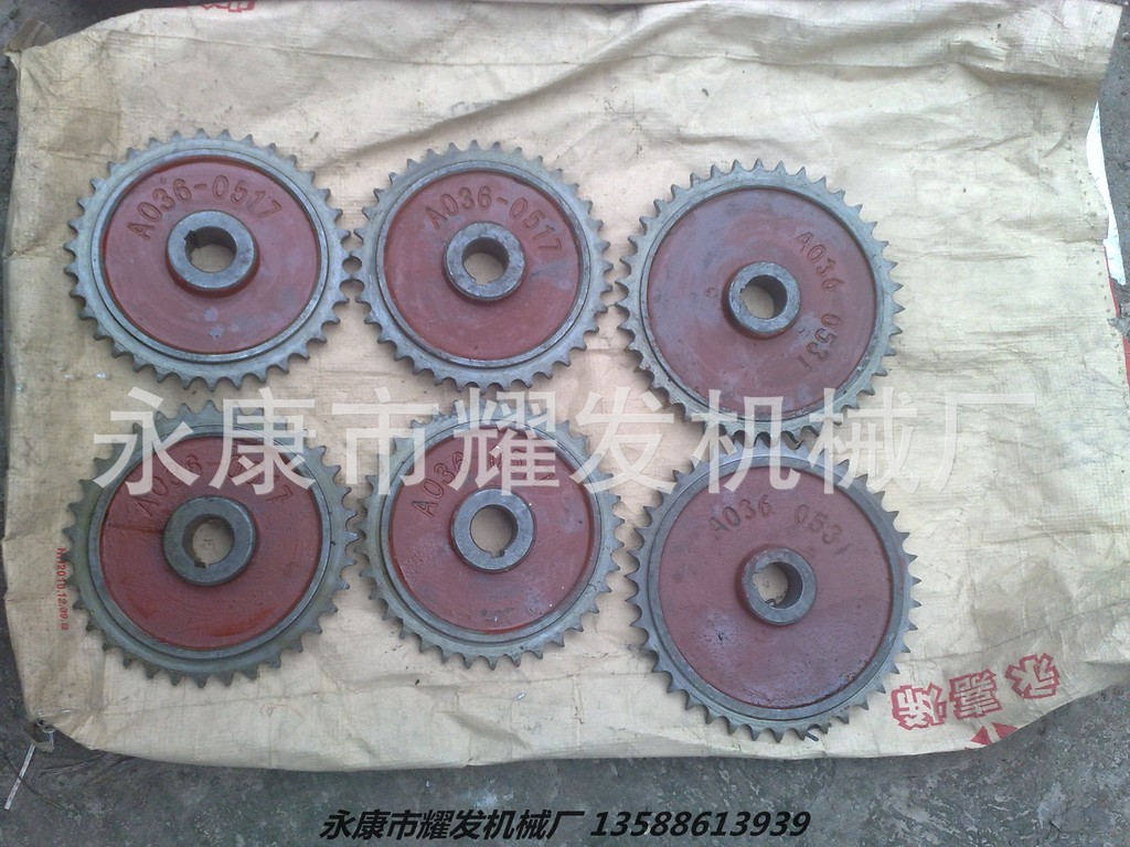 厂家直销 长期供应纺织机械清花机配件39t链轮a036-0531a