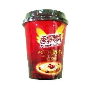 香飘飘红豆奶茶64g杯装正品办公室解闷利器下午茶优选