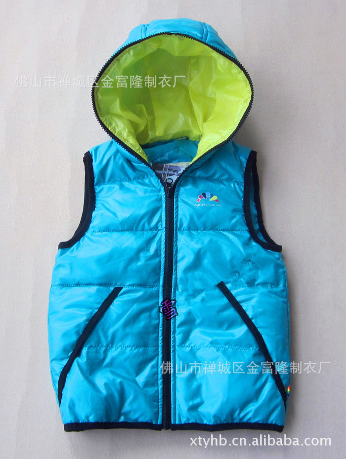厂家直销 2012 馨天域 韩版<em>儿童</em>装<em>羽绒</em>服<em>马甲</em>背