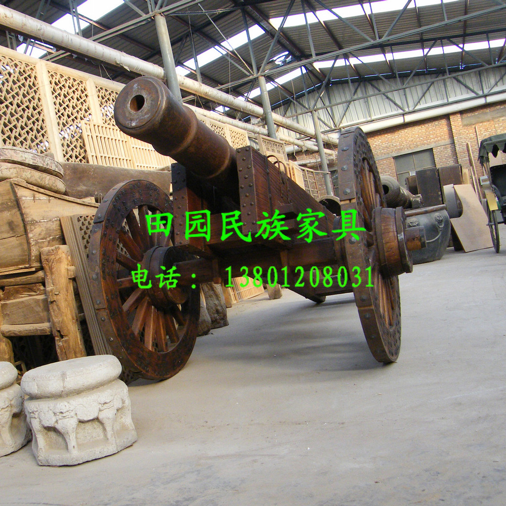 铁炮 木炮车铁炮 仿古火炮 博物馆铁炮 定做仿古铁炮