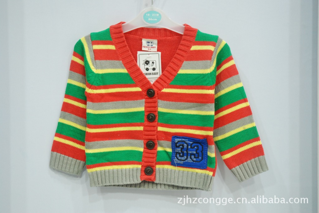 【【时尚婴儿】2012春季婴幼儿童线衫毛衣全