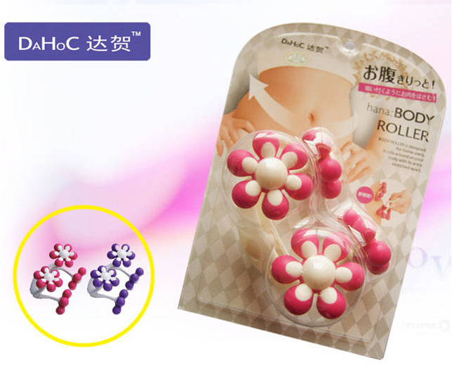 達賀花朵造型舒緩全身按摩滾輪（7458 ） #yphb-Y23505
